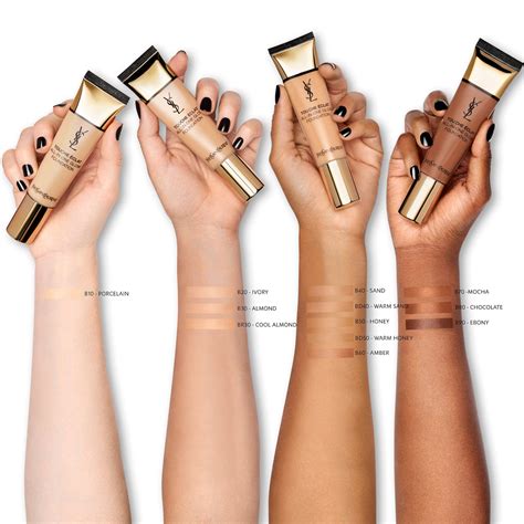 ysl glow foundation b20|YSL foundation lines.